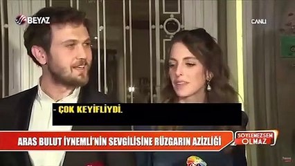 Ünlü oyuncunun sevgilisi rüzgarın azizliğine uğradı