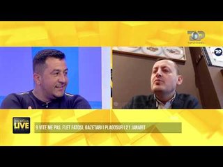 Gazetari i plagosur i 21 janarit, edhe sot kam shenjat në trup - Shqipëria Live,21 Janar 2020