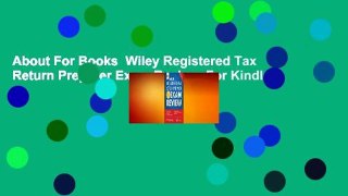 About For Books  Wiley Registered Tax Return Preparer Exam Review  For Kindle