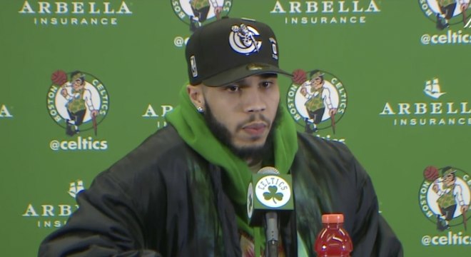 Jayson Tatum, Enes Kanter React To Blowout Win vs. Lakers