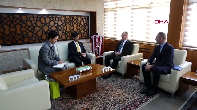 Sivas japonya büyükelçisi miyajima'dan sivas ziyareti