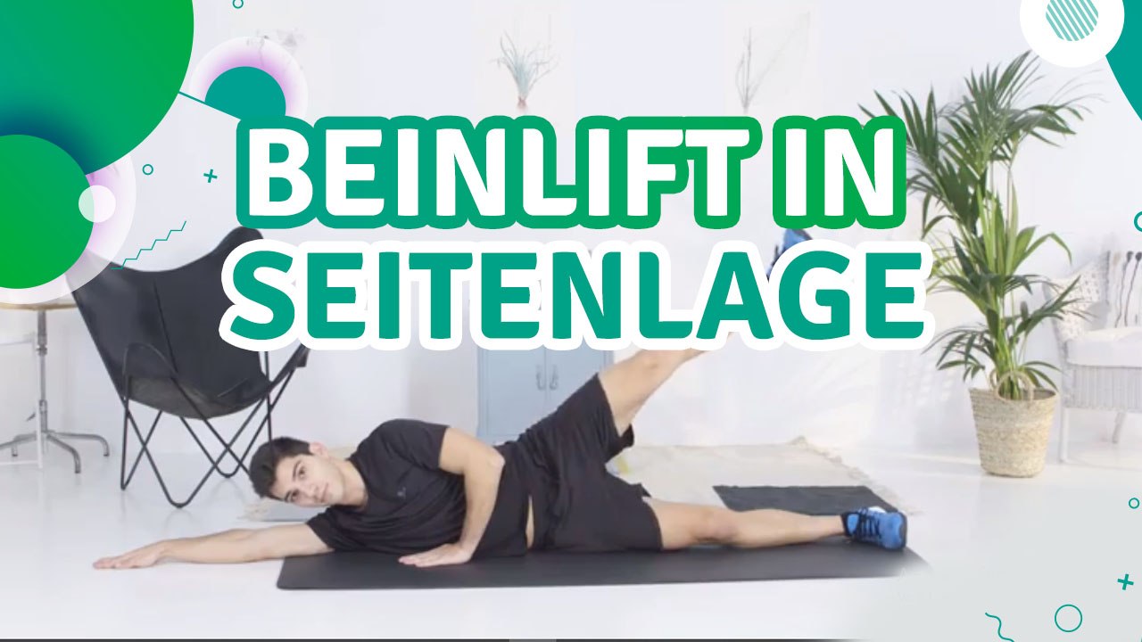 Beinlift in Seitenlage - Du Bist Fit