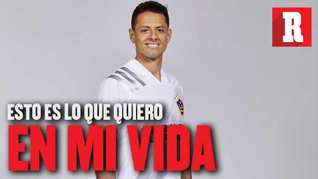 Chicharito sobre el Galaxy: 'Voy a jugar y es lo que quiero en mi vida'