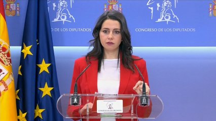 Arrimadas cree que Sánchez busca el "indulto por la puerta de atrás" para Junqueras