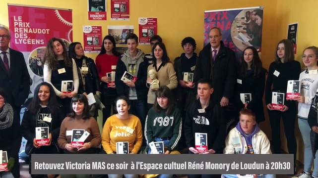 Remise du Prix Renaudot des Lycéens 2019 à Victoria Mas
