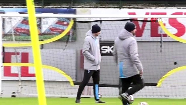 Trabzonspor, Denizlispor maçı hazırlıklarını sürdürdü