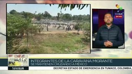 Gobierno de México pide a caravana migrante respetar institucionalidad