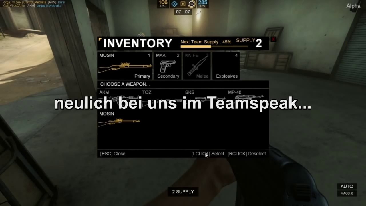 Let's Fun Insurgency Alpha & Themen die die Welt bewegen ︻╦╤─ lustiger TS Mitschnitt!