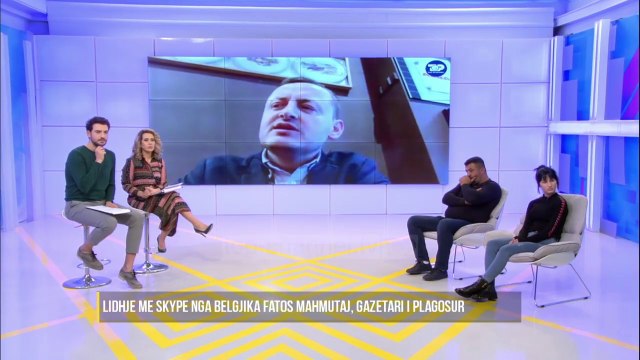 Gazetari i plagosur, tregon shenjat në trup - Shqipëria Live, 21 Janar 2020