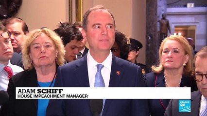 "This is the process for a rigged trial," said Schiff