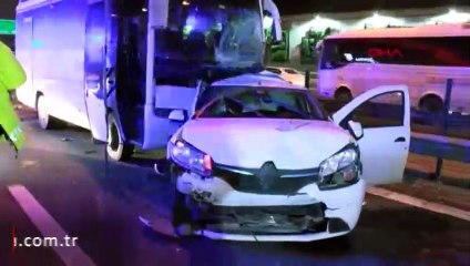 TEM'de zincirleme trafik kazası