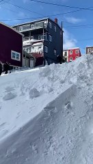 St. John's Residents Enjoy Snow Day