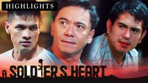 Elmer and Alex fight in front of their parents | A Soldier’s Heart