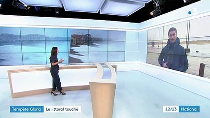 Gloria : les Pyrénées-Orientales maintenues en vigilance orange