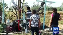 Homenaje a las víctimas de la explosión en Tlahuelilpan