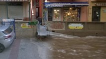 Tempête Gloria: les images impressionnantes d’un torrent dans les rues de Cerbère