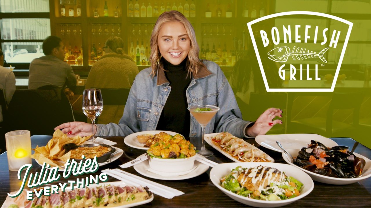 Julia Tries The Entire Bonefish Grill Menu