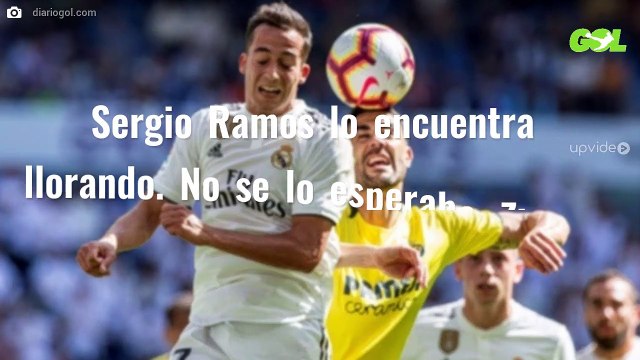 Sergio Ramos lo encuentra llorando. No se lo esperaba. Zidane le ha hecho esto