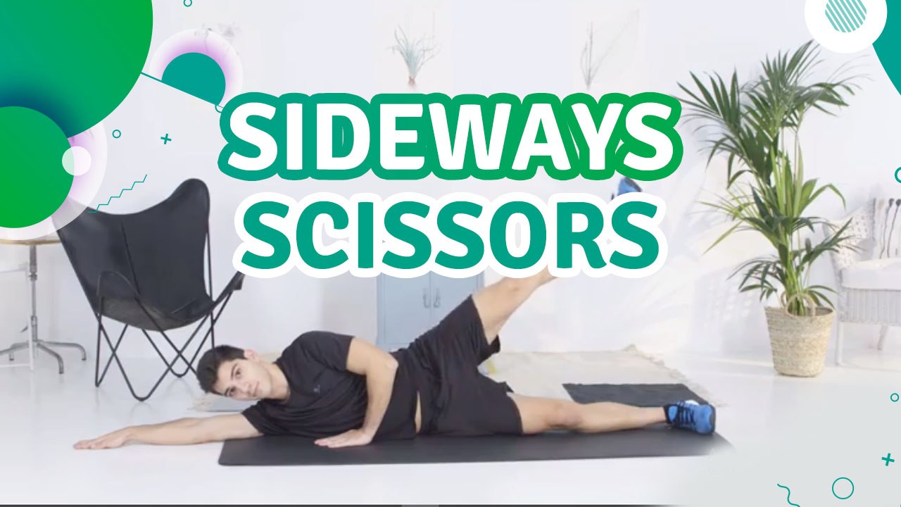 Sideways scissors - Fit People