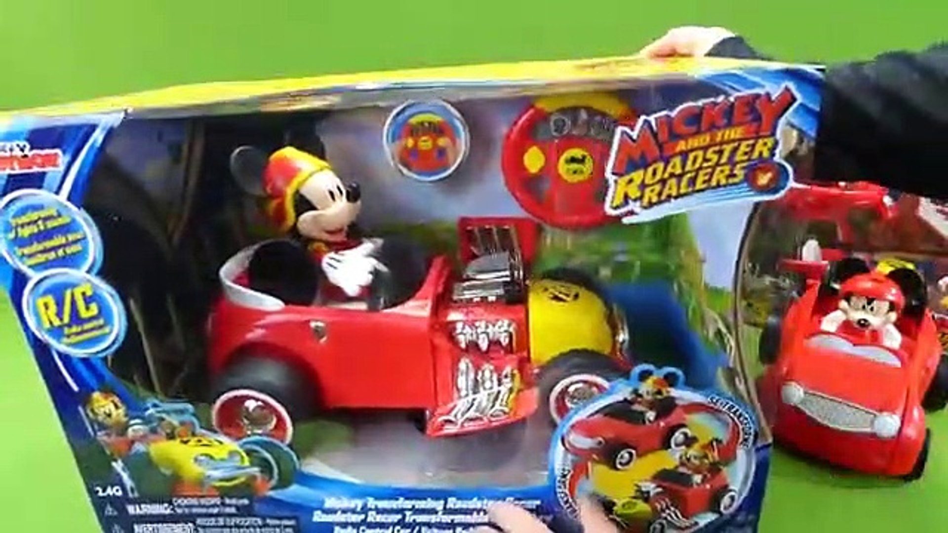 mickey transforming roadster racer rc