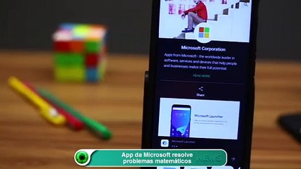 App da Microsoft resolve problemas matemáticos
