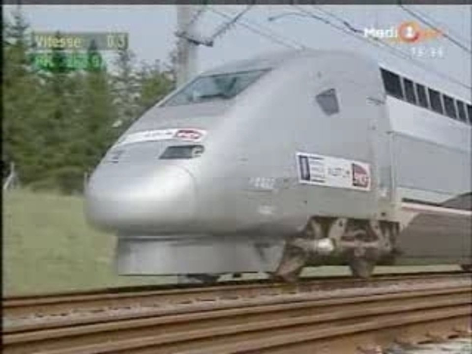 Le premier TGV au Maroc , high speed Train Morocco