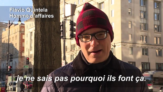 Réactions à Washington, DC à l'ouverture du procès en destitution de Donald Trump