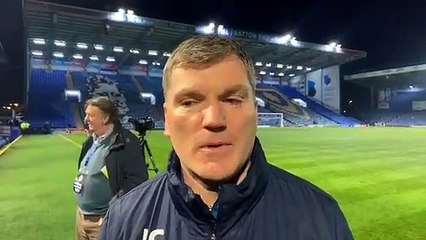 Joe Gallen interview following 2-1 win against Scunthorpe