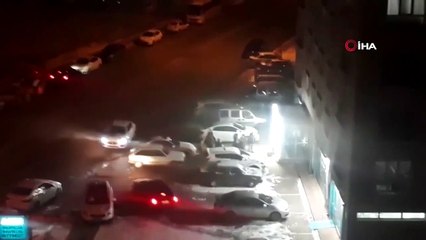 Elazığ'daki depremin şiddetini en net gösteren video
