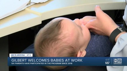 Town of Gilbert welcomes babies at work