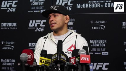 UFC 246: Diego Ferreira post-fight interview