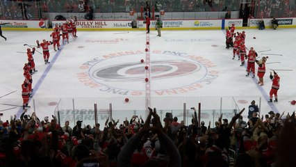 Hurricanes surge with a round of dodgeball