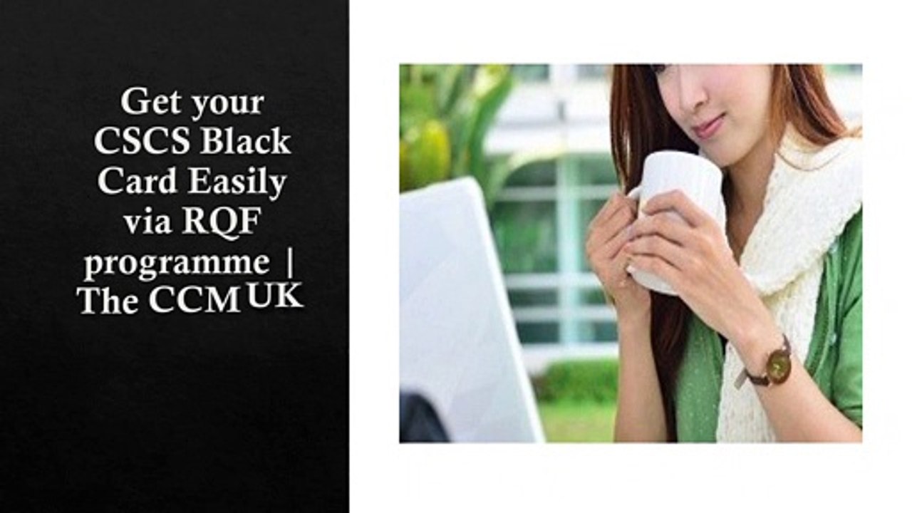 CSCS Black Card Requirements