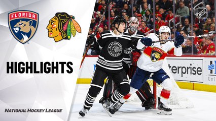 NHL Highlights | Panthers @ Blackhawks 1/21/20