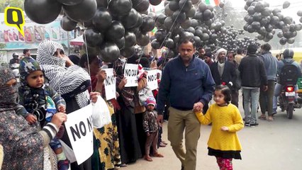 Download Video: 10,000 Balloons Carrying Message of 'No CAA NPR NRC' Released at Khureji Protest