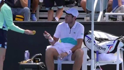 Elliot Benchetrit hits back at critics over ball girl banana drama at Australian Open