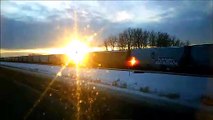 MCH 259 COUNTING TRAIN CARS HOW MANY DO YOU SEE. OLDS ALBERTA CANADA TLC.