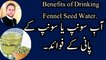 Benefits of Fennel Seeds water. Abe sonf ke fayde  Ya Sounf ke Pani ke fayde By M younas in urdu/Hindi.