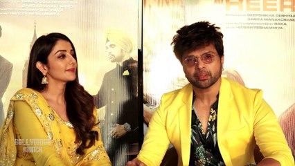 Himesh Reshammiya's Hilarious Leg-Pulling Of Co-Star Sonia Mann | Happy, Hardy And Heer