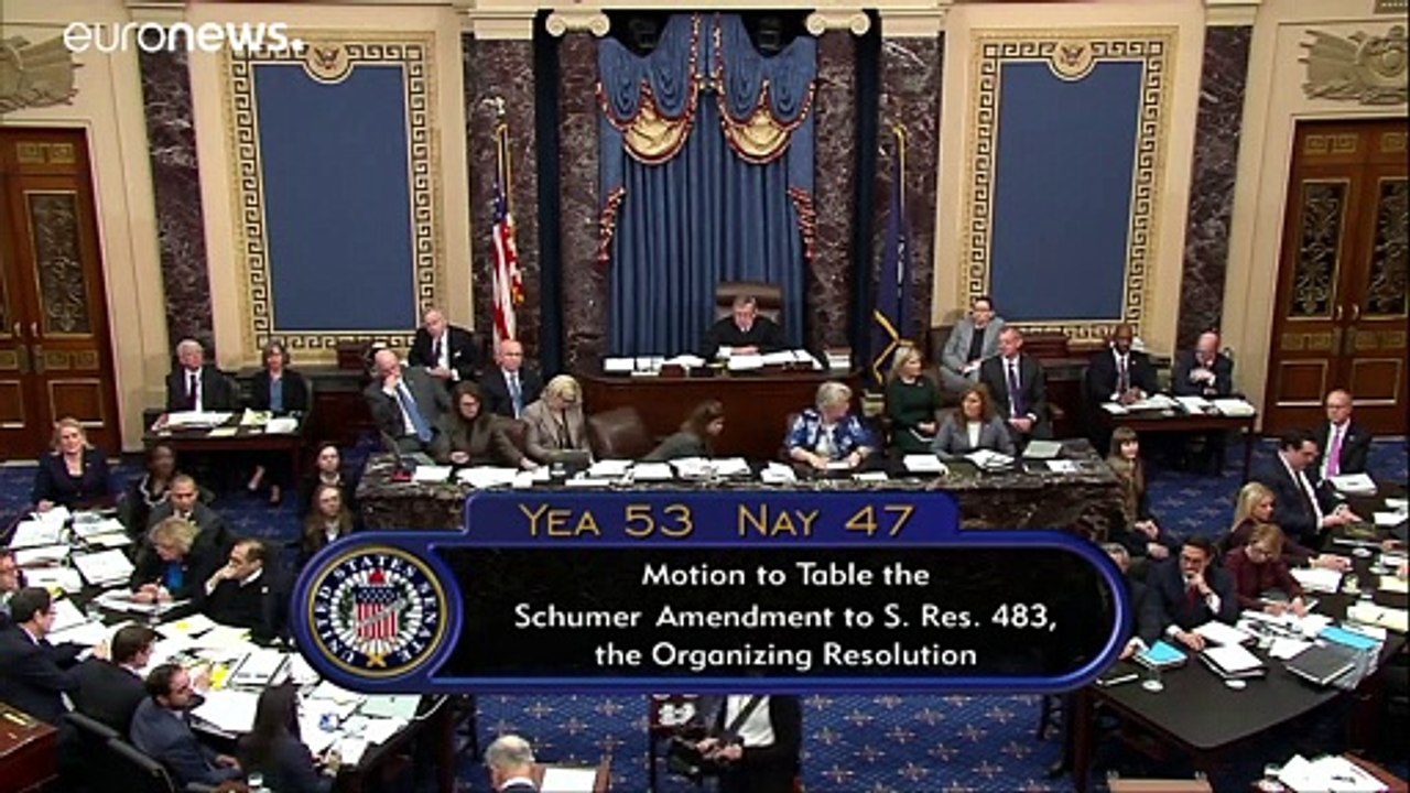 Nach 13 Stunden Debatte: Senat beschließt Impeachment-Regeln