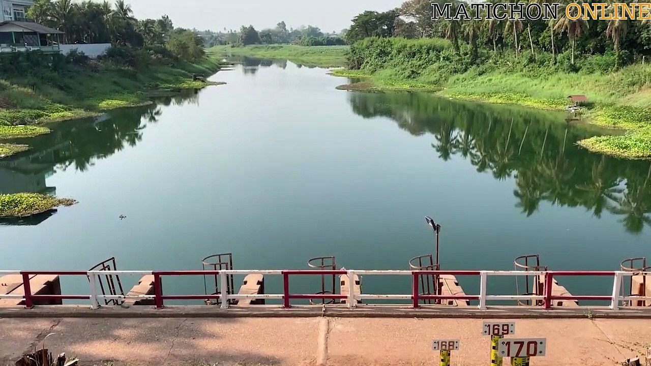 หนองคาย น้ำโขงลดเกิดสันปากห้วยโมงมีปัญหาต่อการสูบน้ำเตรียมขุดลอก