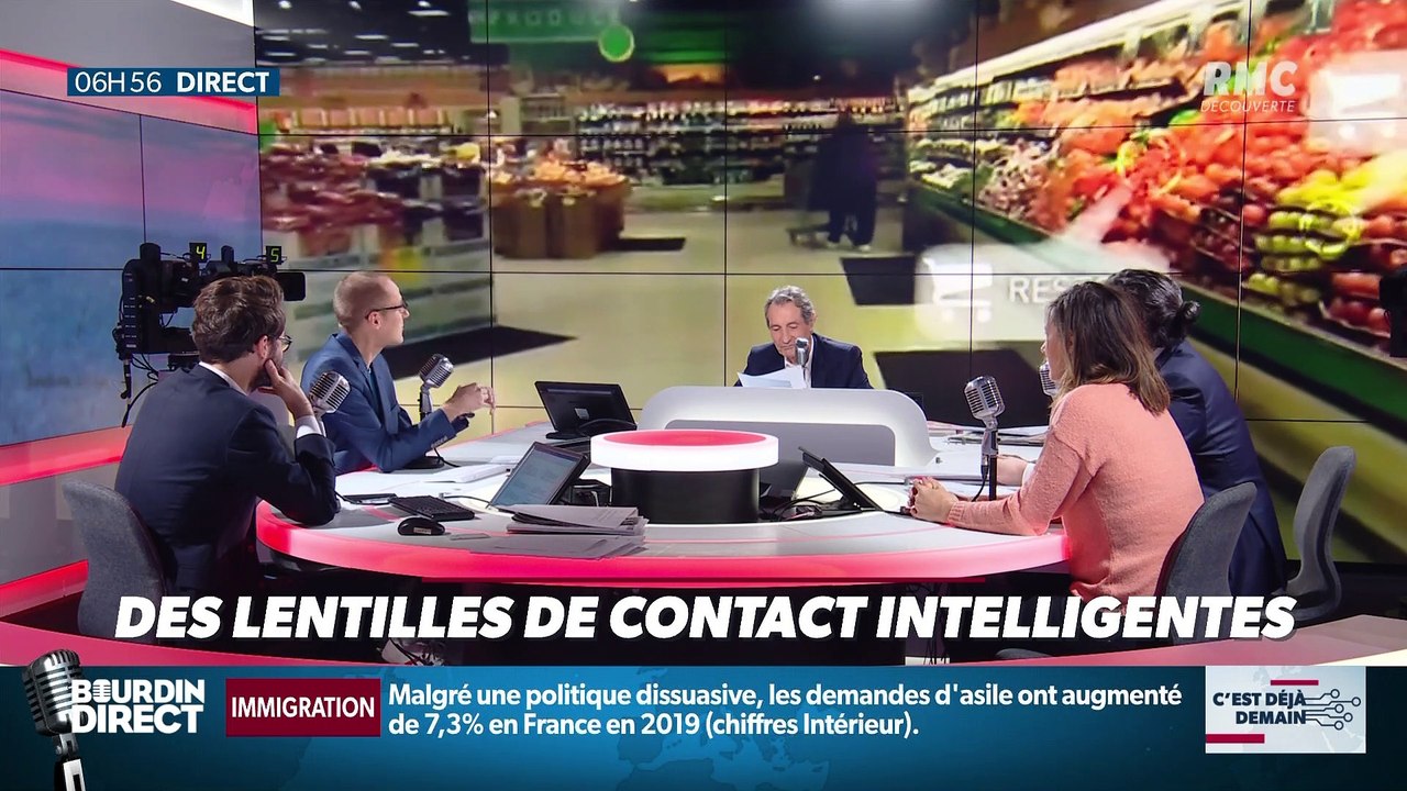 La chronique d'Anthony Morel : Des lentilles de contact intelligentes - 22/01