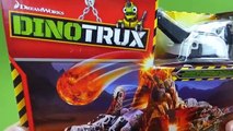 NEW Dinotrux Toys D-Structs Lair Cave Volcano Hide Out Playset Ty Rux Dozer Revvit Dinosaur Toys