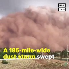 186 Mile Wide Dust Storm Pummels Southeastern Australia | Oneindia Malayalam