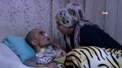Kalp krizi sonrası yatağa mahkum olan eşi için yardım bekliyor