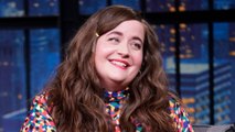 Aidy Bryant Made Harry Styles Eat out of a Trash Can