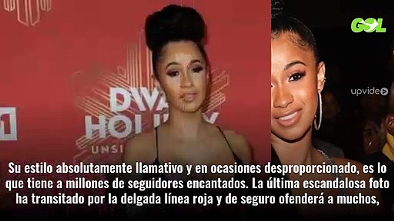 La escandalosa foto de Cardi B en la Iglesia ¡enseñando todo esto!