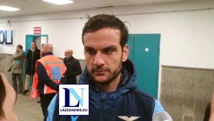 Marco Parolo al termine di Napoli-Lazio