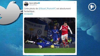 La glissade de N’golo Kanté contre Arsenal a fait réagir sur Twitter