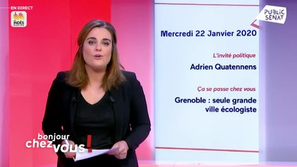 Adrien Quatennens - Public SÃÂ©nat mercredi 22 janvier 2020